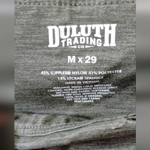 Duluth Trading Co. NoGA Stretch Relaxed Fit Pants  Med  NWT - Picture 3 of 6